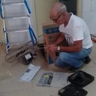  ventiladores parede instalação  manutenção reparos consertos para melhor bem estar do ambiente com uma temperatura confortavel 